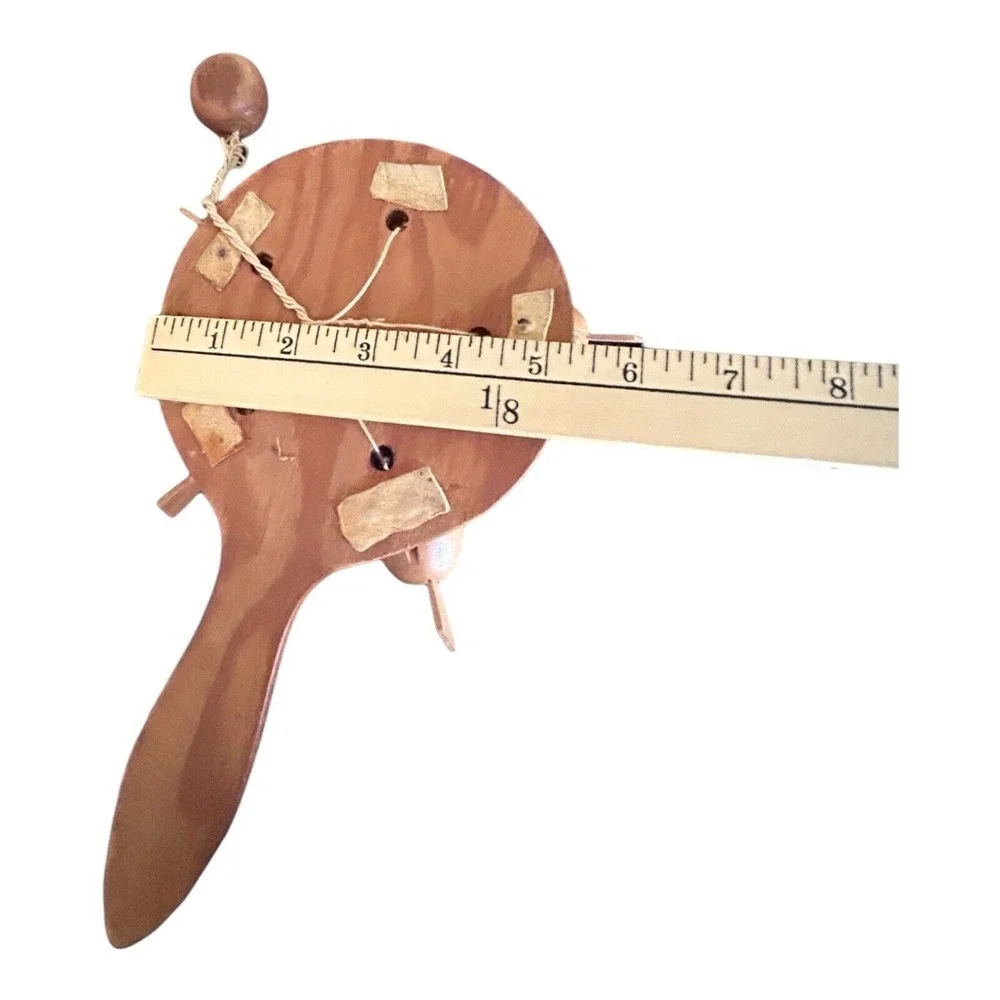 Vintage Wooden Pecking Chickens Movable‎ Toy